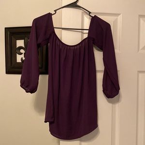 Off the shoulder top
